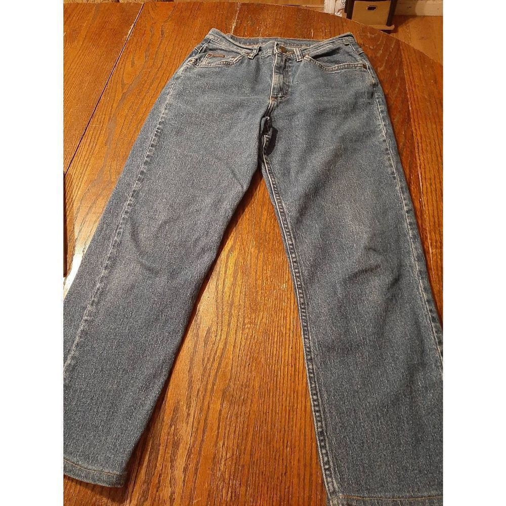 Size 6M Riders Denim Blue Jeans Pockets Casual Pants